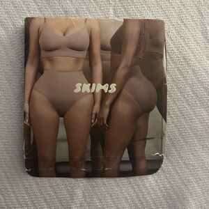 Skims Seamless Shapewear Set in Brown